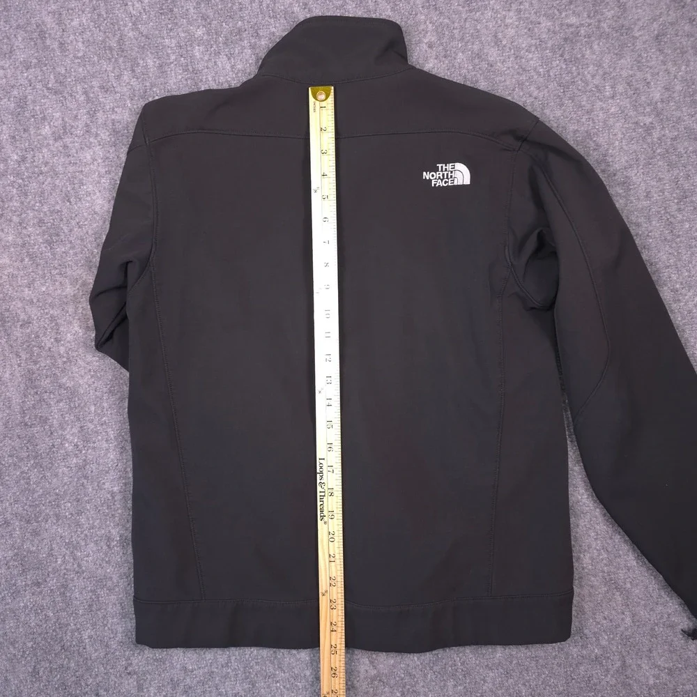 The North Face Apex Bionic Softshell Jacket Mens Small Black Windproof Outdoor